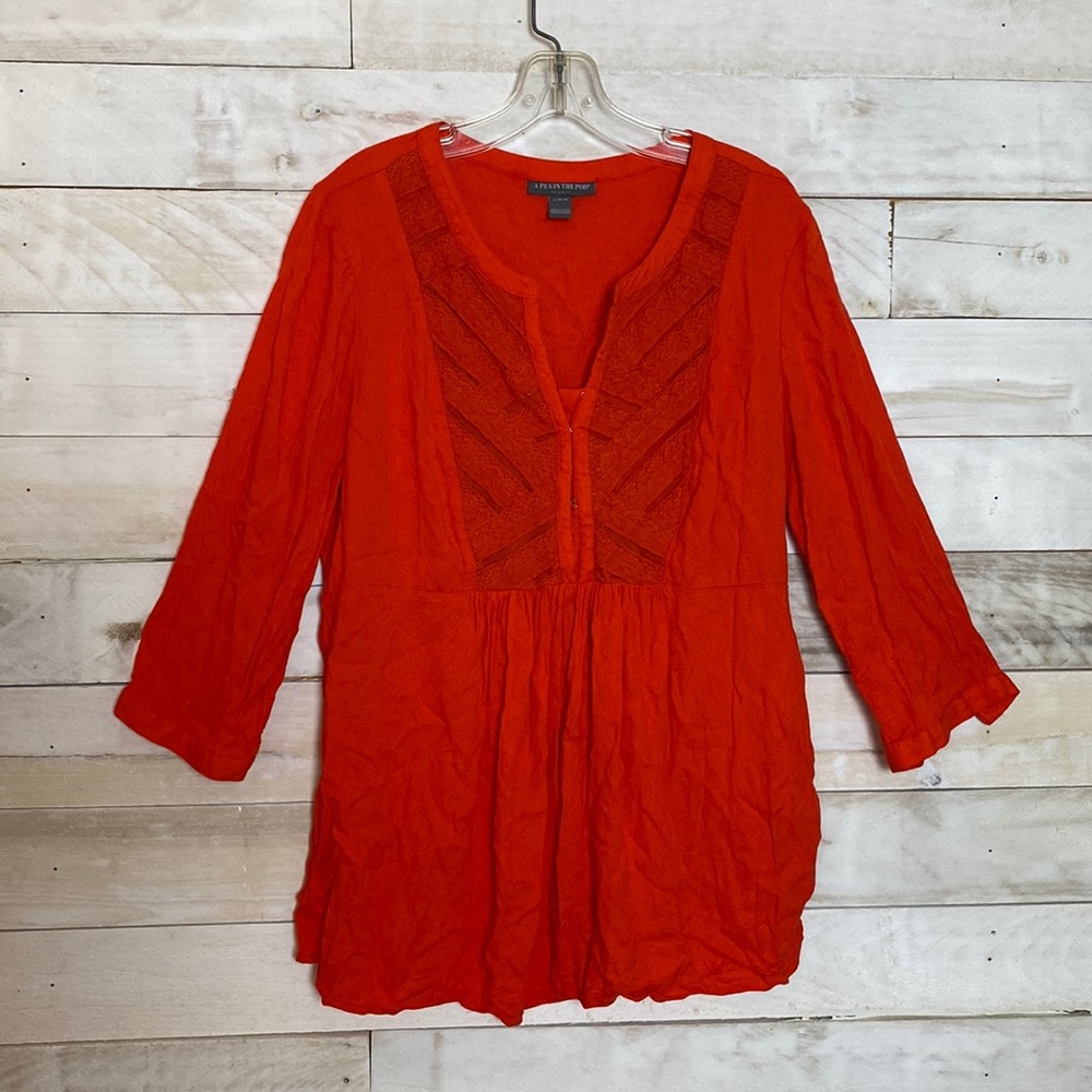 A Pea in The Pod Maternity Top Size Large